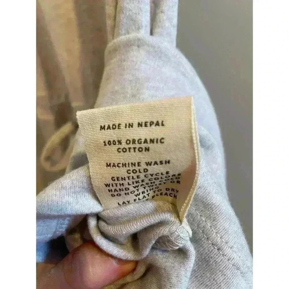 WVN Jumpsuit Romper Womens Size S Organic Cotton overalls NWOT Retail $118ls - Picture 3 of 5